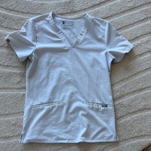 Figs Open Skies Casma scrub top XS